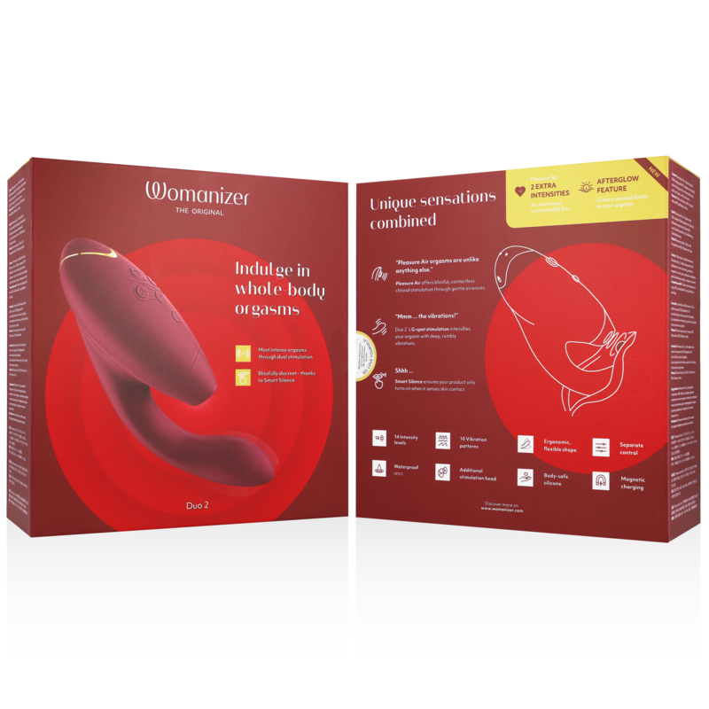 WOMANIZER - DUO 2 ESTIMULADOR BORDEAUX - Image 7