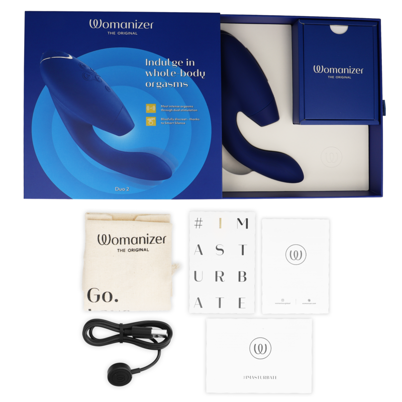 WOMANIZER - DUO 2 ESTIMULADOR AZUL - Image 8