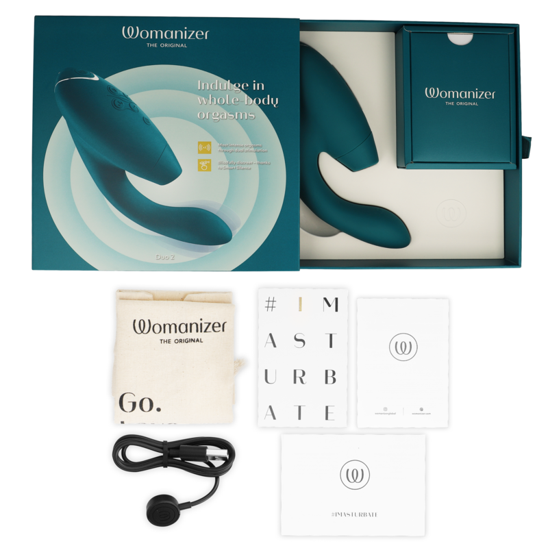 WOMANIZER - DUO 2 ESTIMULADOR BLUE PETROL - Image 7
