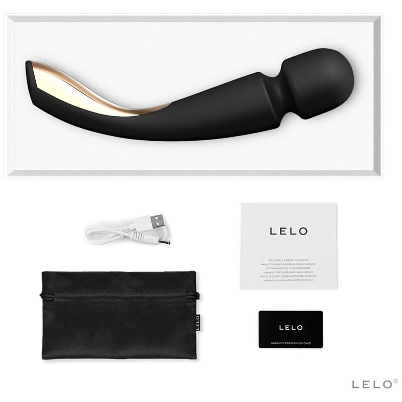 LELO - SMART MEDIUM WAND 2 MASSAGER PRETO - Image 5