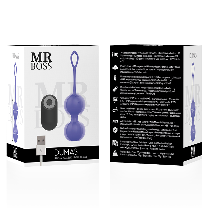 MR BOSS - DUMAS PERLINE KEGEL VIBRANTI TELECOMANDO - Image 3