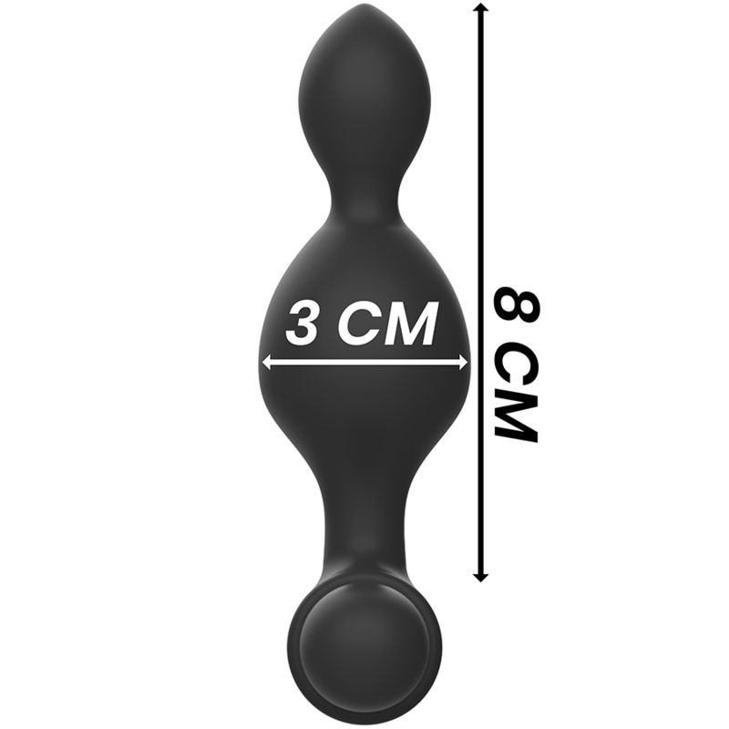 BLACKSILVER - CONTROLE REMOTO DE PLUG ANAL DE SILICONE TUCKER PEQUENO - Image 5