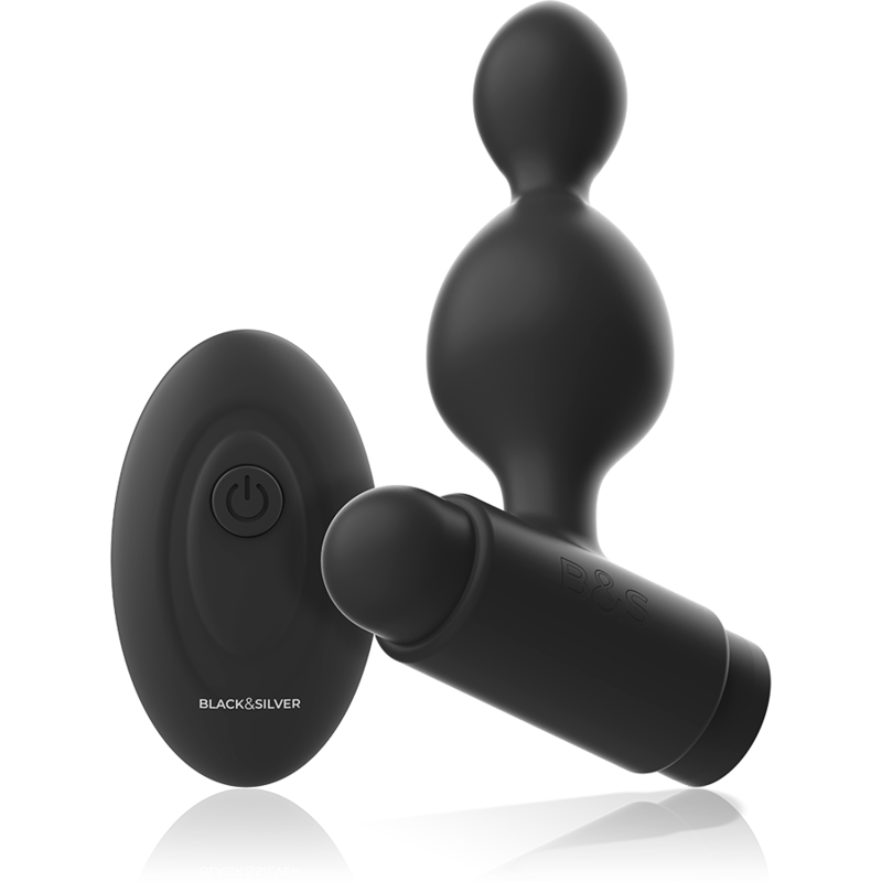BLACKSILVER - CONTROLE REMOTO DE PLUG ANAL DE SILICONE TUCKER PEQUENO - Image 2