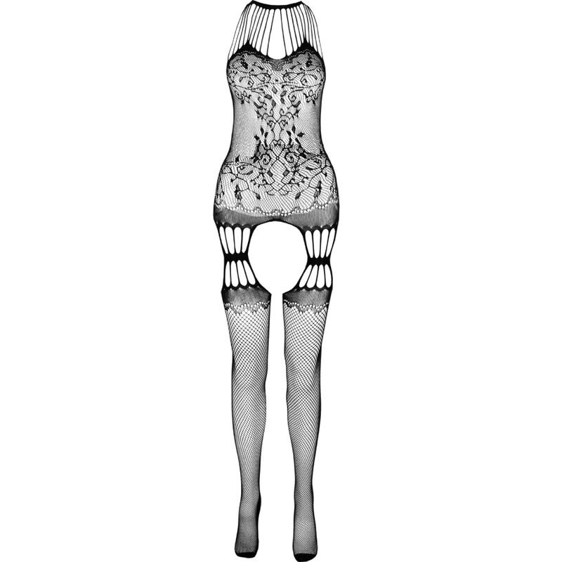 PASSION - BS095 BODYSTOCKING ROJO TALLA UNICA - Image 5