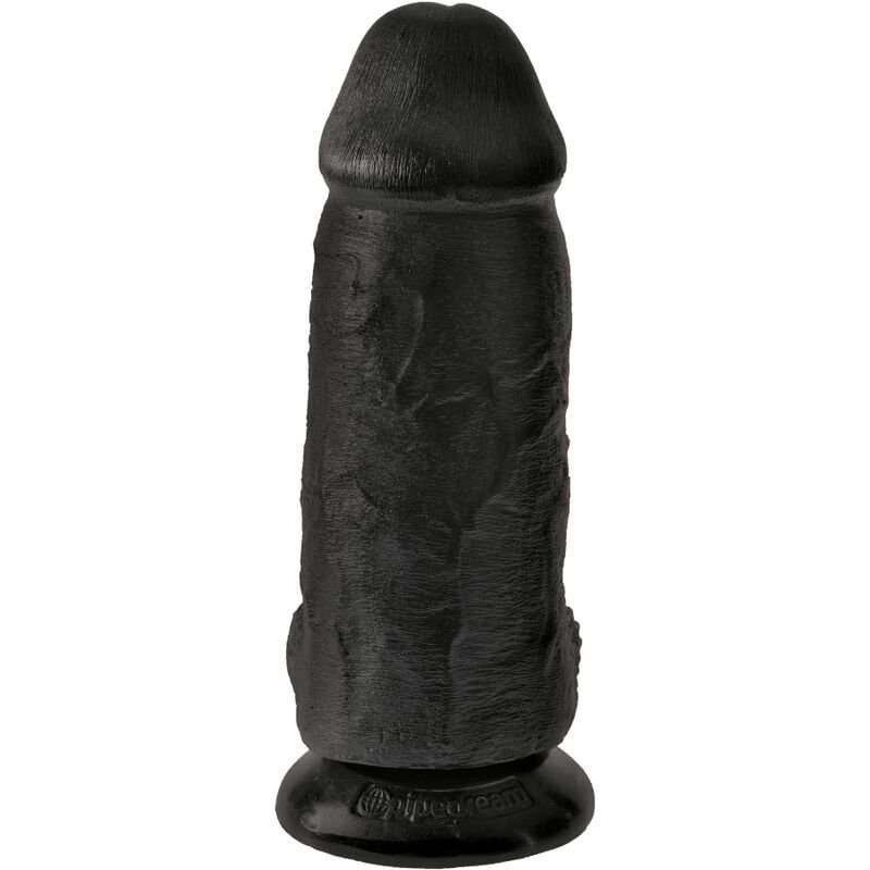 KING COCK - PÊNIS GORDINHO REALISTA 23 CM PRETO - Image 2