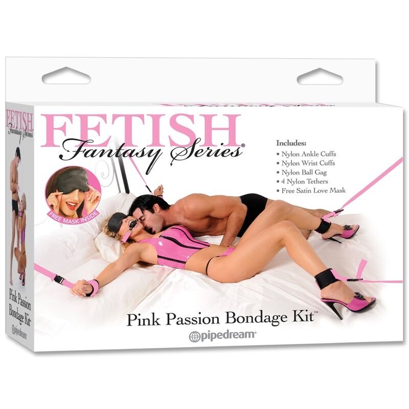 FETISH FANTASY SERIES - KIT BONDAGE ROSA - Image 4