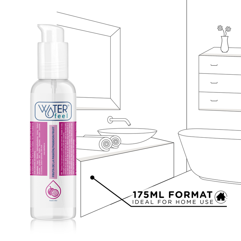 WATERFEEL - LUBRIFICANTE À BASE DE ÁGUA DE MARACUJÃO 175 ML - Image 5