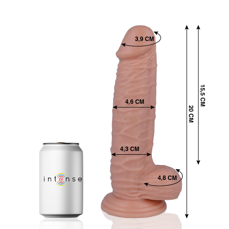 MR INTENSE - 20 REALISTIC PENIS 20 CM -O- 4.6 CM - Image 2