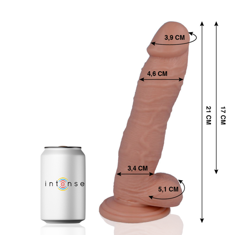 MR INTENSE - 24 REALISTIC PENIS 21 CM -O- 4.6 CM - Image 2