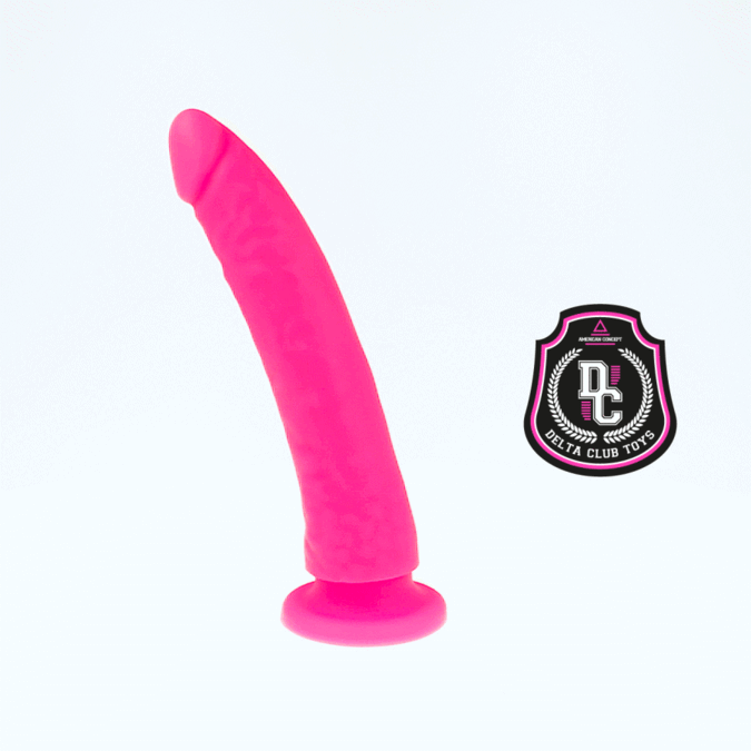 DELTA CLUB - TOYS DILDO MÉDICO ROSA SILICONE 17 CM -O- 3 CM - Image 3
