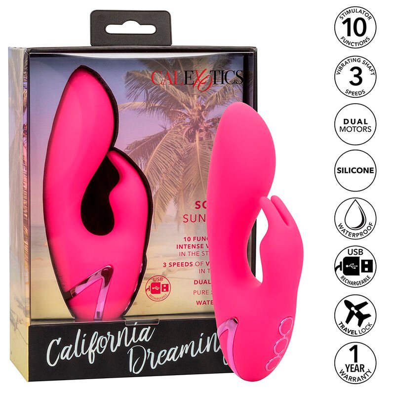 CALEXOTICS - ASSIM. CAL SUNSHINE VIBRADOR COELHO FÚCSIA POR CALIFORNIA DREAMING - Image 2