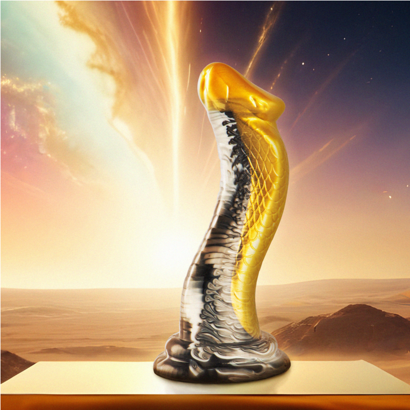 EPIC - DRAKON DILDO AMARELO COBRA - Image 2