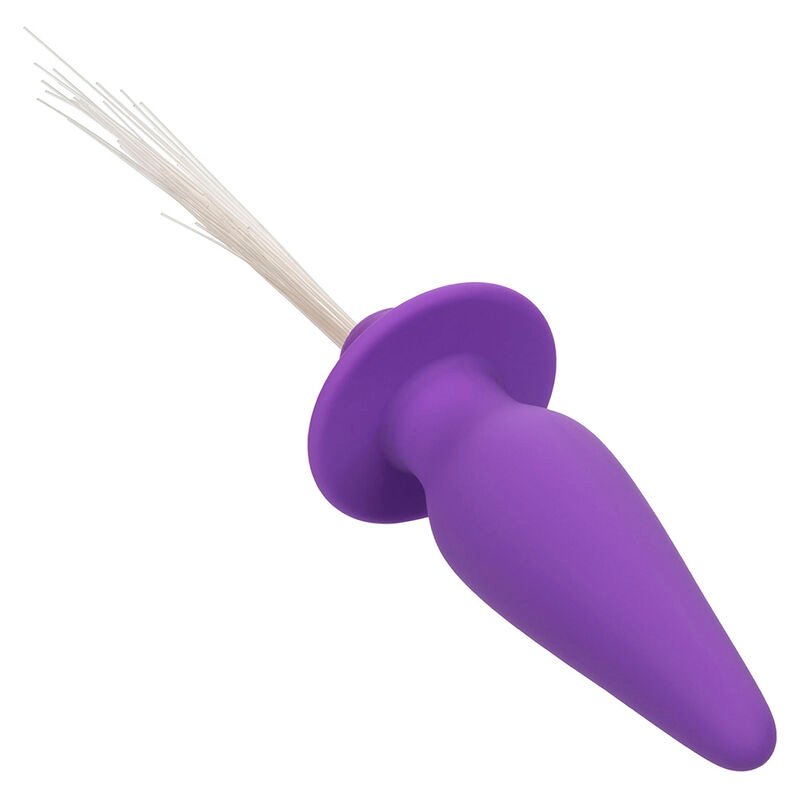 CALEXOTICS - SOUTHERN LIGHTS LIGHT UP ANAL PLUG 10 VIBRAÇÕES SILICONE ROXO - Image 3