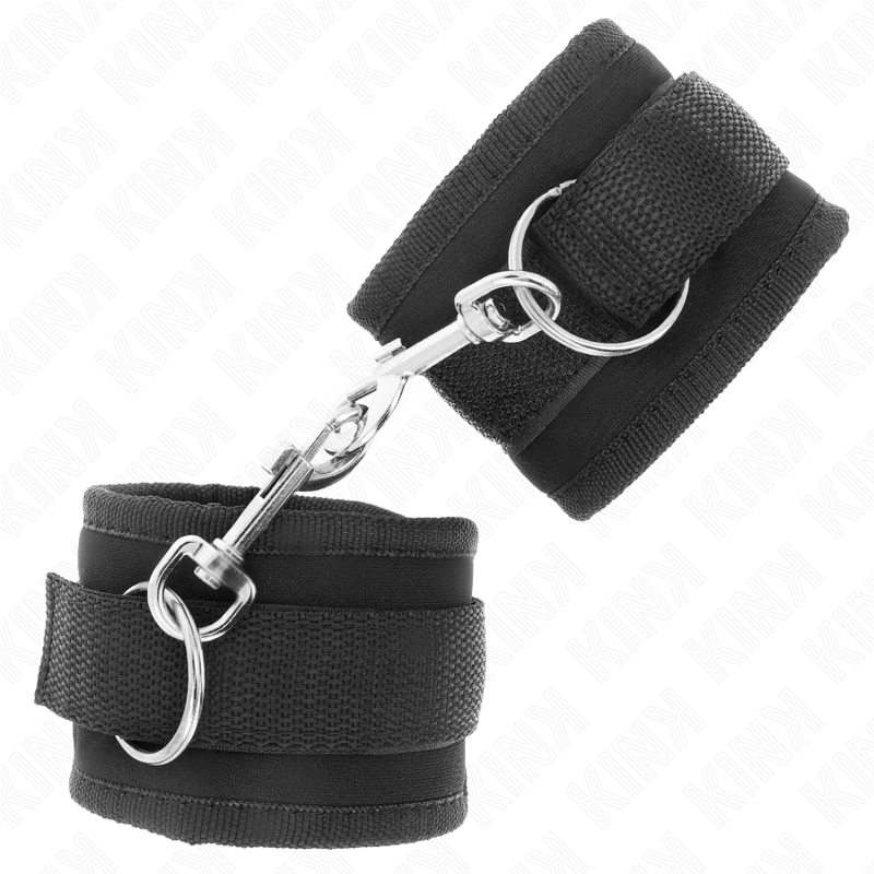 KINK - PULSO NYLON BIND HOOKLOOP PRETO MODELO 2 AJUSTÁVEL 18-35 CM X 6 CM - Image 3