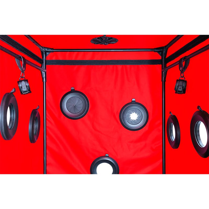 SECRET DOME - ESCÂNDALO DA CABINE DO KINK CLUB PRETO E VERMELHO - Image 2