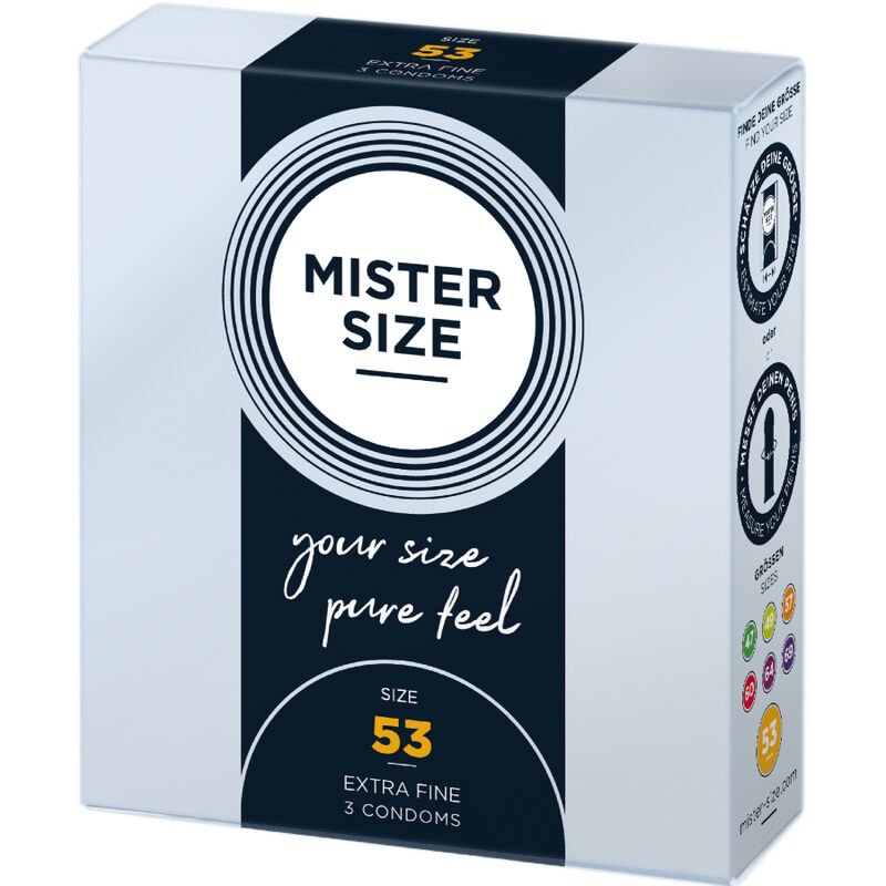 MISTER SIZE - PRESERVATIVO TAMANHO M 53 MM (3 UNIDADES) - Image 2