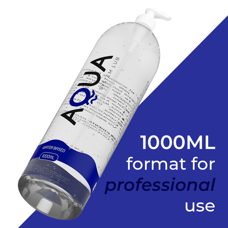 AQUA QUALITY - LUBRIFICANTE À BASE DE ÁGUA 1000 ML - Image 2