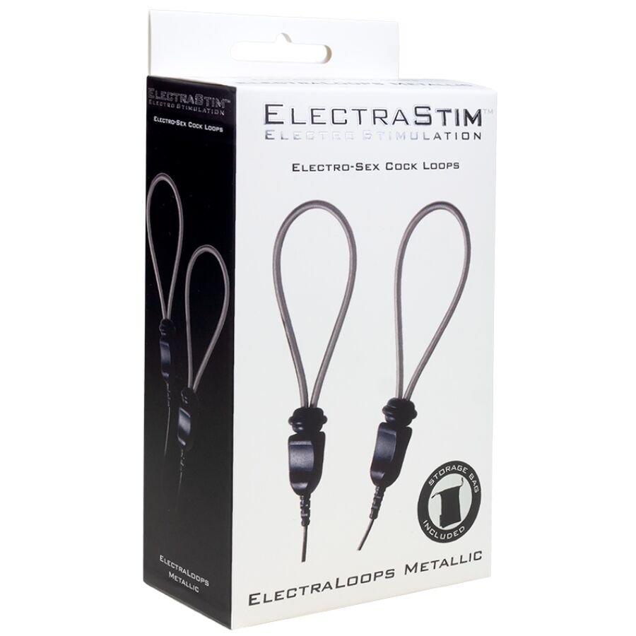 ELECTRASTIM - ANÉIS DE PÊNIS DE METAL AJUSTÁVEIS ELECTRALOOPS E-STIM - Image 2