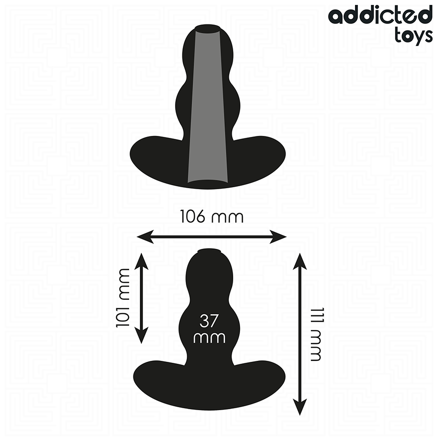 ADDICTED TOYS - PLUG ANAL OCO TAMANHO L 11,1 CM - Image 4