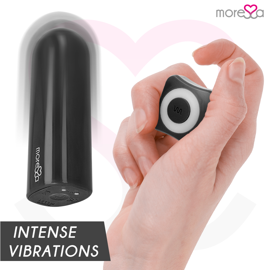 MORESSA - NIX VIBRADOR CONTROLE REMOTO PRETO - Image 3