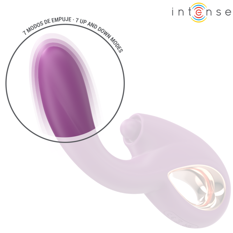 INTENSE - LALI MULTIFUNCIONAL VIBRADOR DE PONTO G COM BATIDA, IMPULSÃO E VIBRAÇÃO ROXO - Image 5