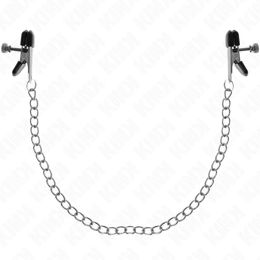 KINK - PINÇAS DE CORRENTE PLANA PRATA 34 CM - Image 2