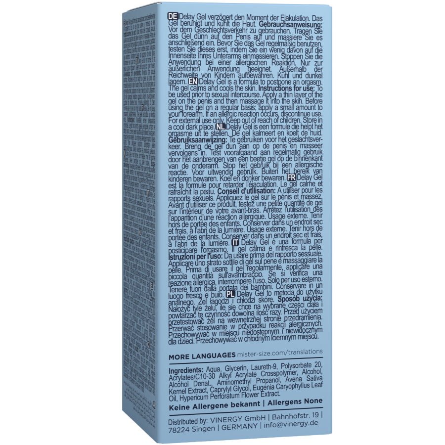 MISTER SIZE - GEL RETARDANTE 50 ML - Image 4