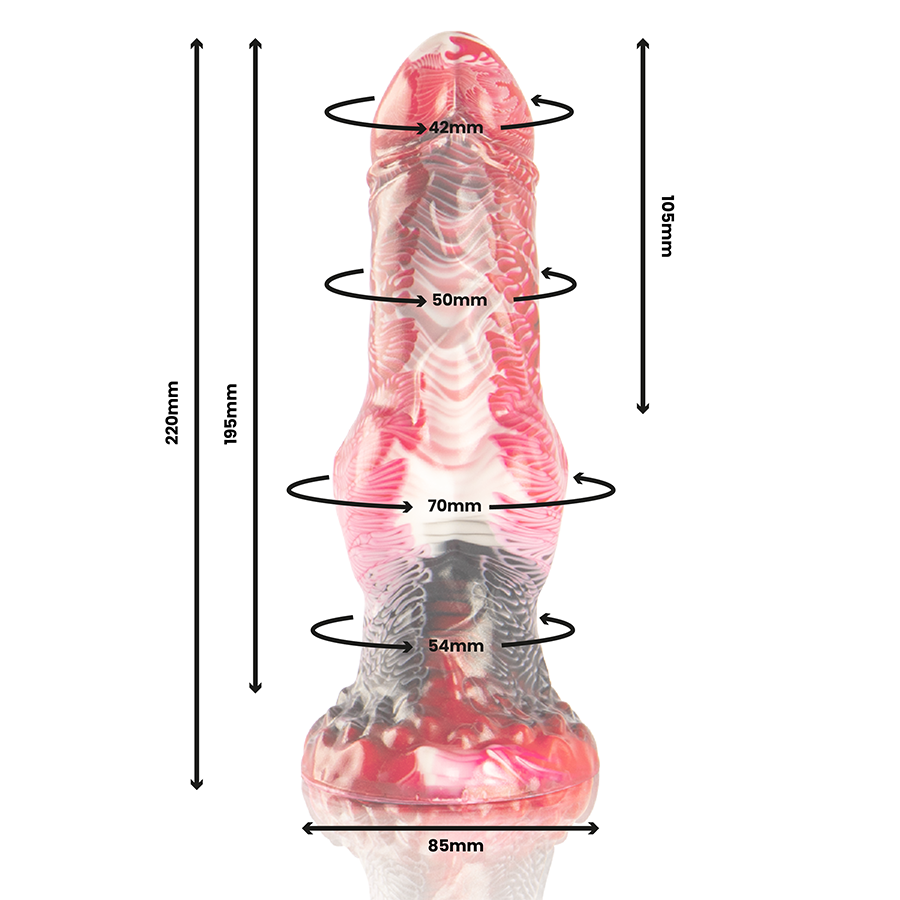 EPIC - HELIOS DILDO COM TESTÍCULOS CALOR E ÊXTASE - Image 3