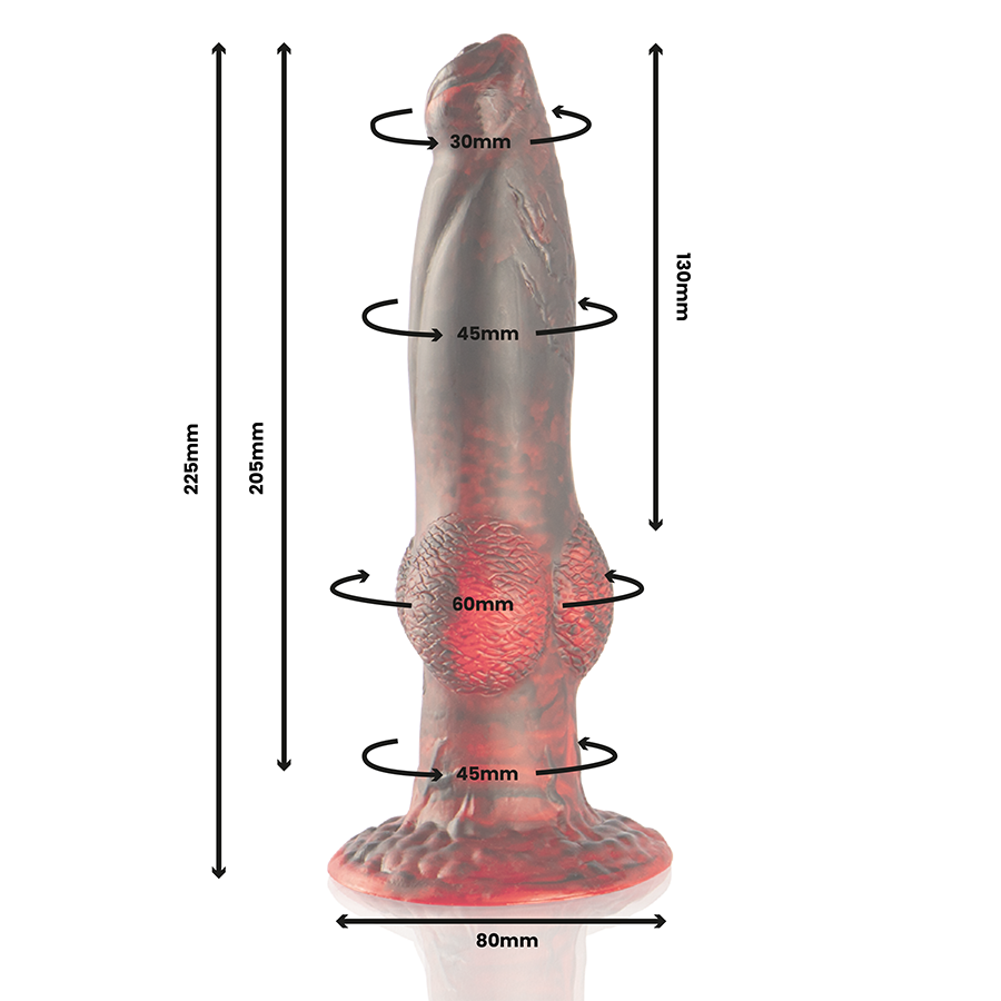 EPIC - PROMETHEUS DILDO TITAN EM CHAMAS CONTROLE REMOTO RECARREGÁVEL - Image 3