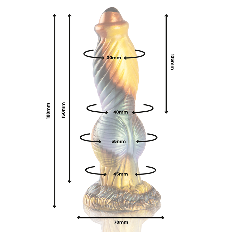 EPIC - PHOENIX DILDO O RESSURGIMENTO DO PRAZER CONTROLE REMOTO RECARREGÁVEL - Image 4