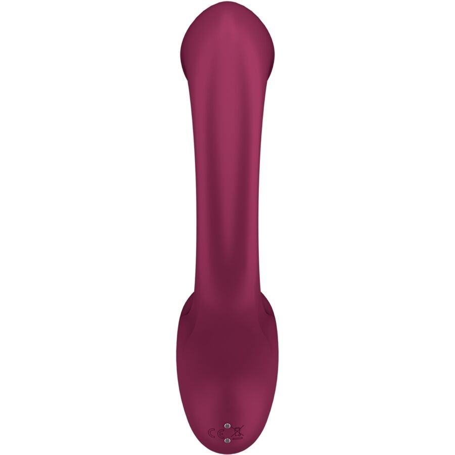 SATISFYER - G FOR GODDESS 2 RABBIT VIBRATOR BOTTLE BORDEAUX - Image 5