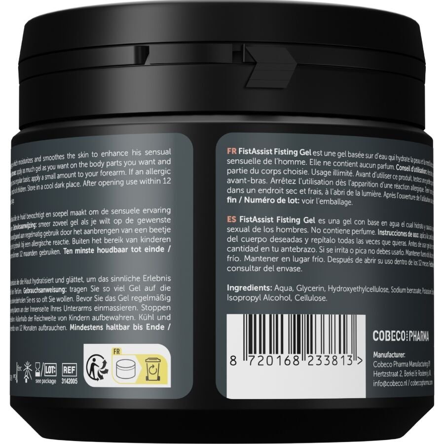 COBECO - FIST ASSIST FISTING GEL EXTRA GROSSO À BASE DE ÁGUA 500 ML - Image 2