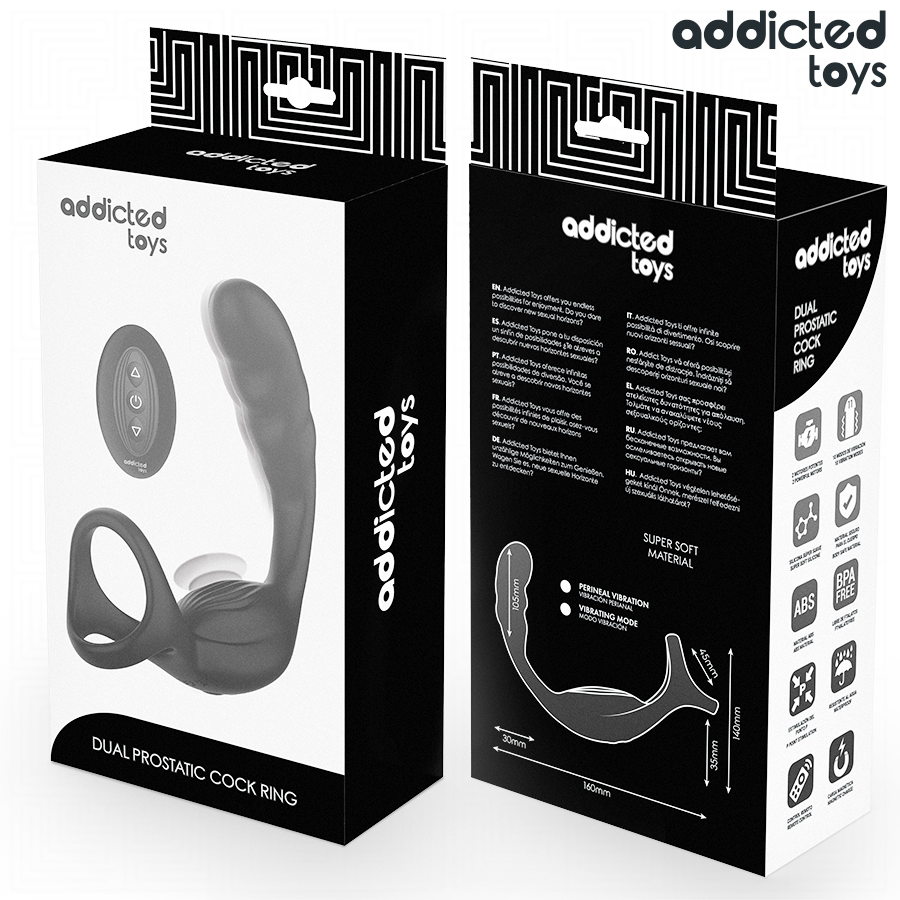 ADDICTED TOYS - ANEL PENIANO DUPLO PARA PRÓSTATA COM CONTROLE REMOTO - Image 4