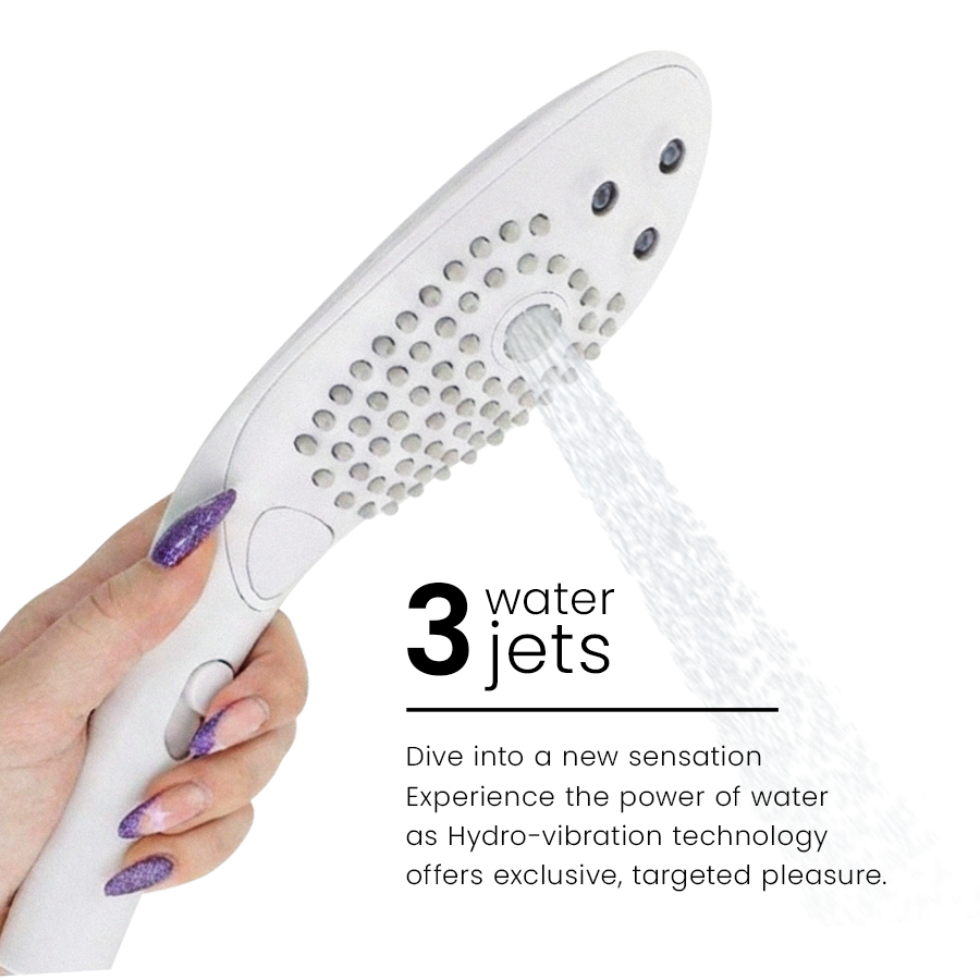 WOMANIZER - CHUVEIRO ESTIMULANTE CLITORIAL WAVE BRANCO - Image 5