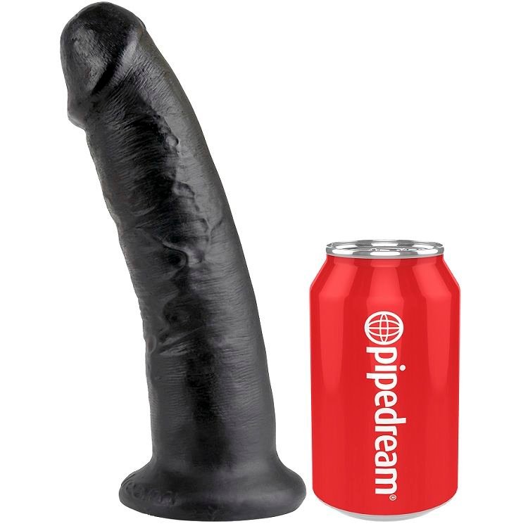 KING COCK - 9 DILDO PRETO 22.9 CM - Image 3