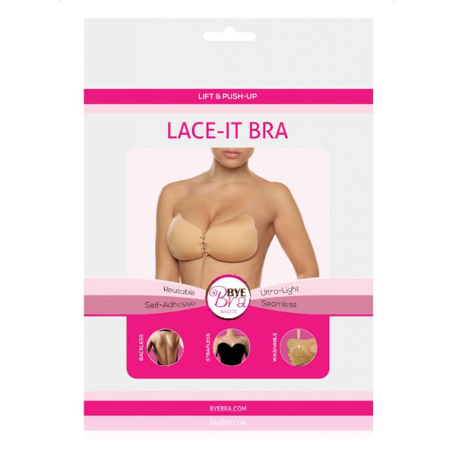 BYE-BRA - LACE-IT APRIMORAMENTO PUSH-UP PRETO COPO A - Image 3