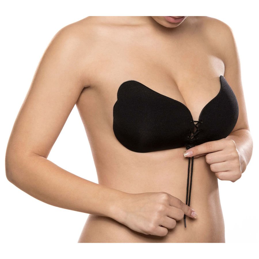 BYE-BRA - LACE-IT APRIMORAMENTO PUSH-UP PRETO COPO A - Image 4