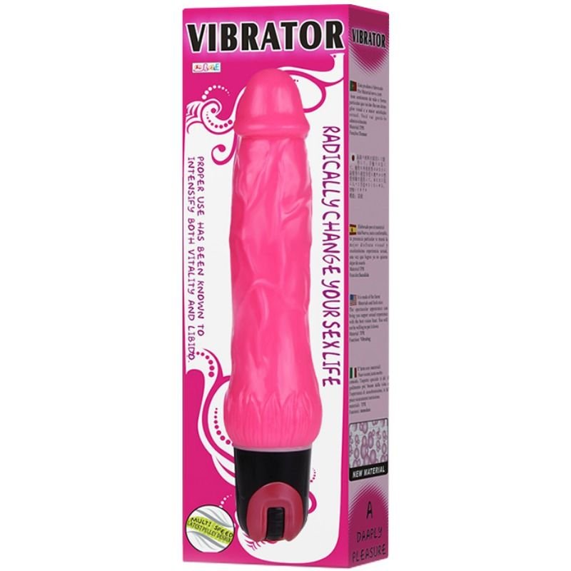 BAILE - VIBRADOR DAAPLY PLEASURE MULTISPEED ROSA - Image 5