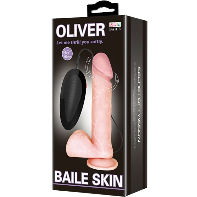 BAILE - VIBRADOR REALÍSTICO OLIVER COM FUNO DE ROTAO - Image 3