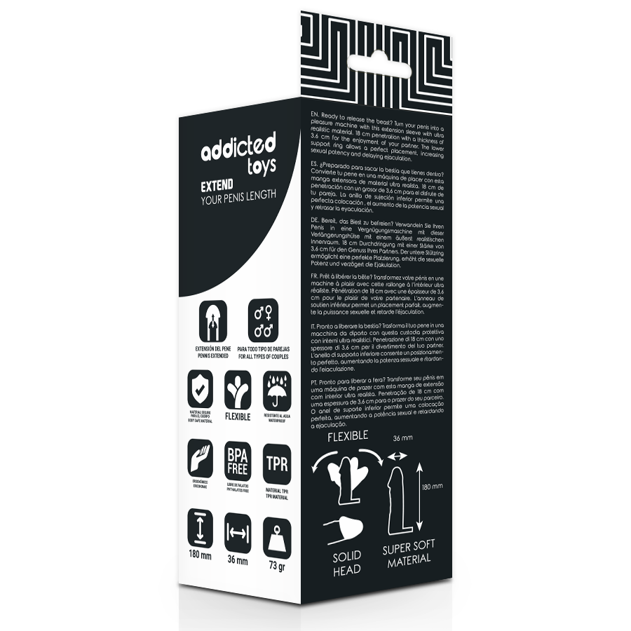 ADDICTED TOYS - ESTENDEM SEU PÊNIS 18 CM - Image 4