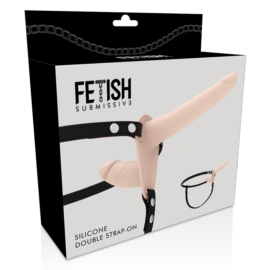 FETISH SUBMISSIVE HARNESS - DUPLA PENETRAO CARNE - Image 5