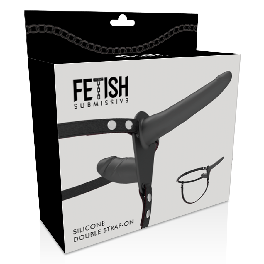 FETISH SUBMISSIVE HARNESS - DUPLA PENETRAO PRETO - Image 5