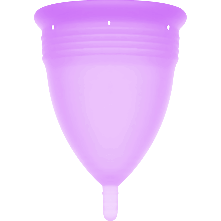 STERCUP - COPO MENSTRUAL DE SILICONE FDA LILAC - TAMANHO S - Image 3