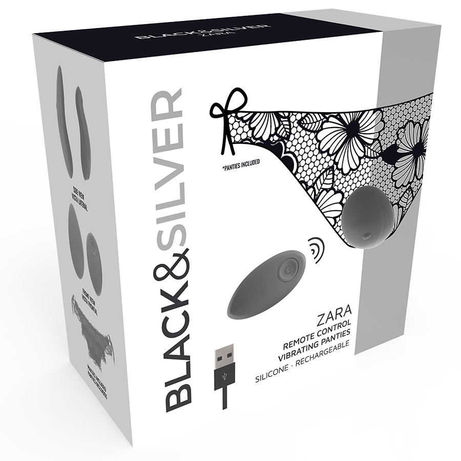 BLACKSILVER - ESTIMULADOR DE CONTROLE REMOTO ZARA COM CALA GRTIS - Image 3