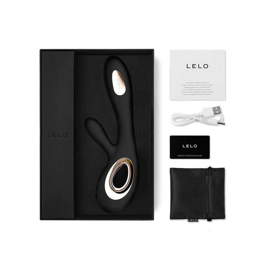 LELO - SORAYA WAVE VIBRADOR COELHO PRETO - Image 4
