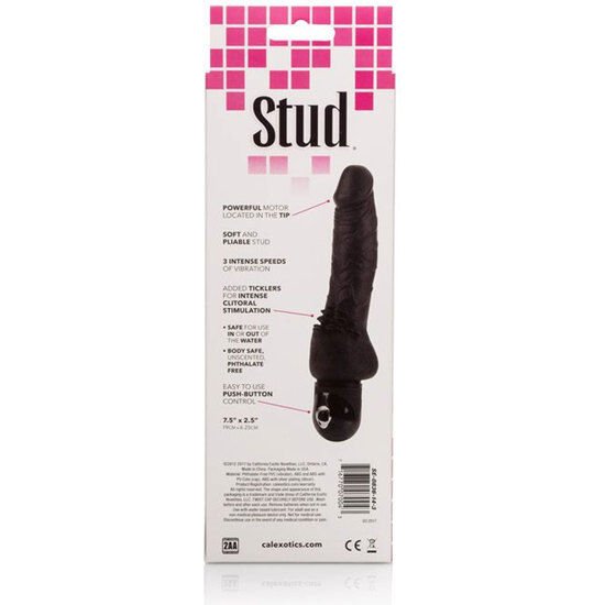 CALEXOTICS - VIBRADOR POWER STUD CLITERRIFIC PRETO - Image 3