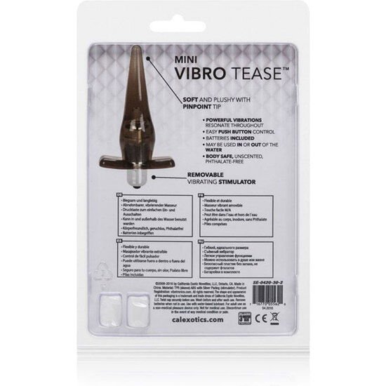 CALEXOTICS - MINI VIBRO TEASE PRETO - Image 5