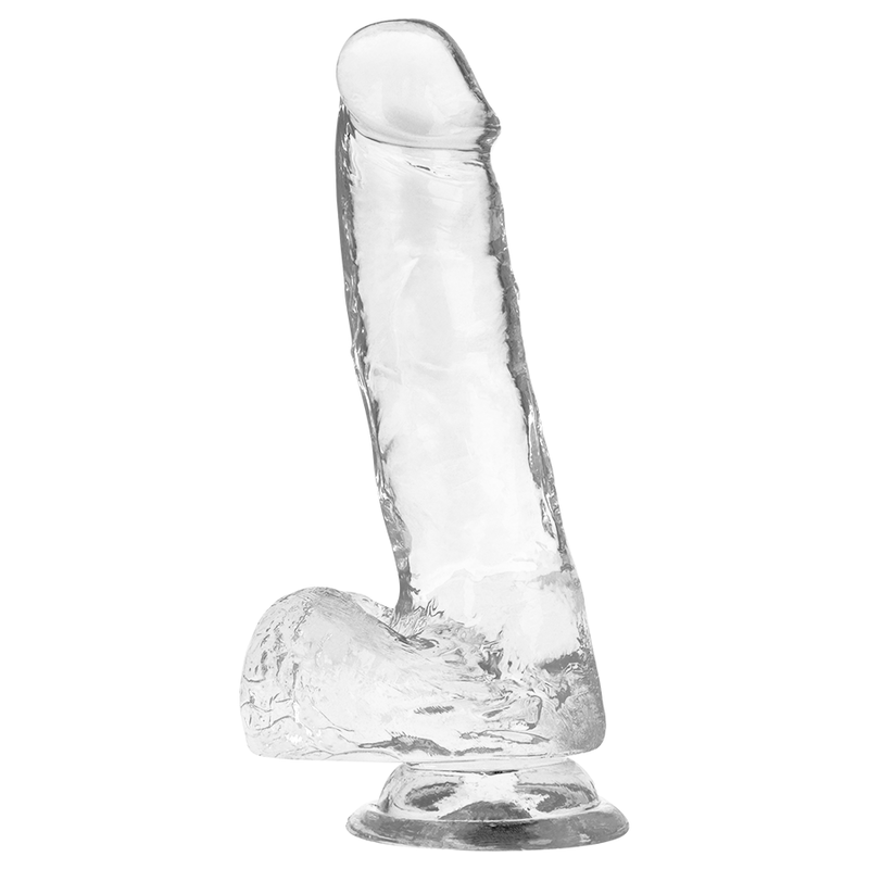X RAY - ARNÊS + DILDO TRANSPARENTE COM BOLAS 18.5 CM -O- 3.8 CM - Image 4