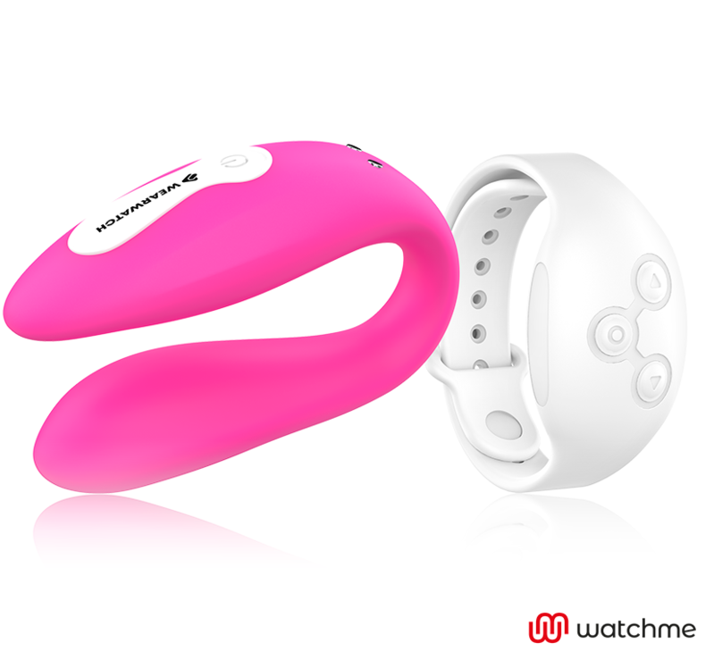 WEARWATCH - VIBRADOR WATCHME DUAL TECHNOLOGY FÚCSIA / NEVE - Image 2